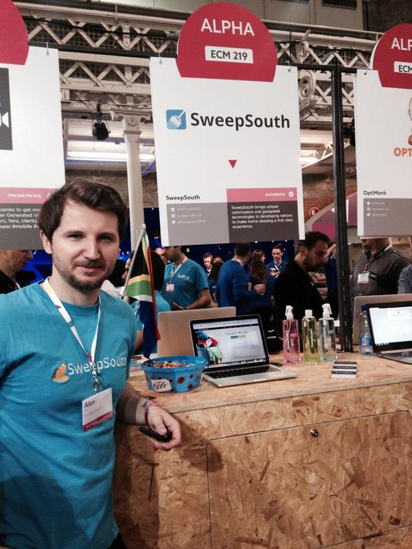 SweepSouth at the Web Summit 2014 - Alen