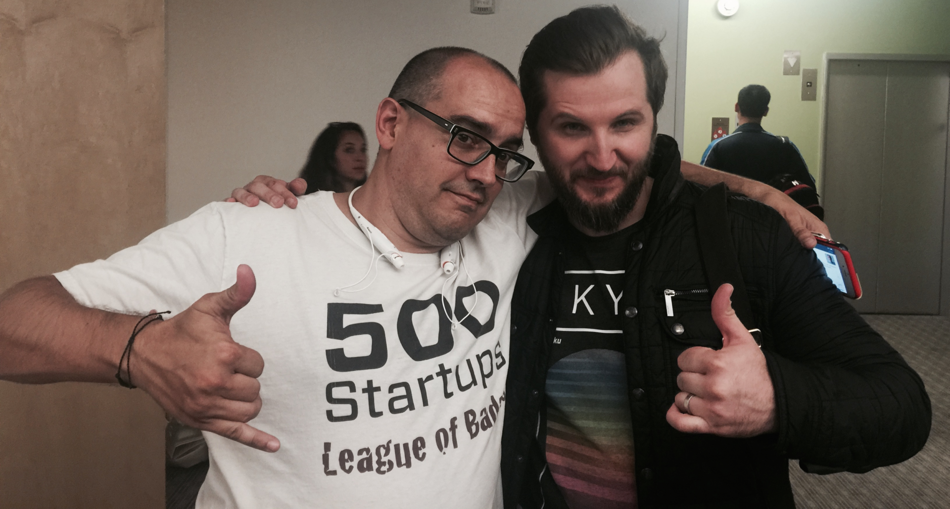 Dave McClure and Alen Ribic