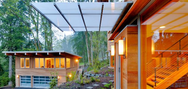 Modern awning