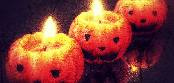 Pumpkin Candles 