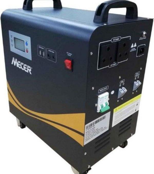 Mecer 1kW Pure Sine Wave Inverter And 100Ah Battery