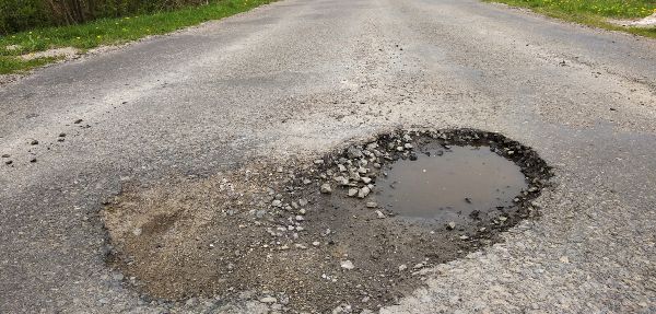 Watch out for potholes