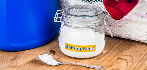 Cleaning with baking soda