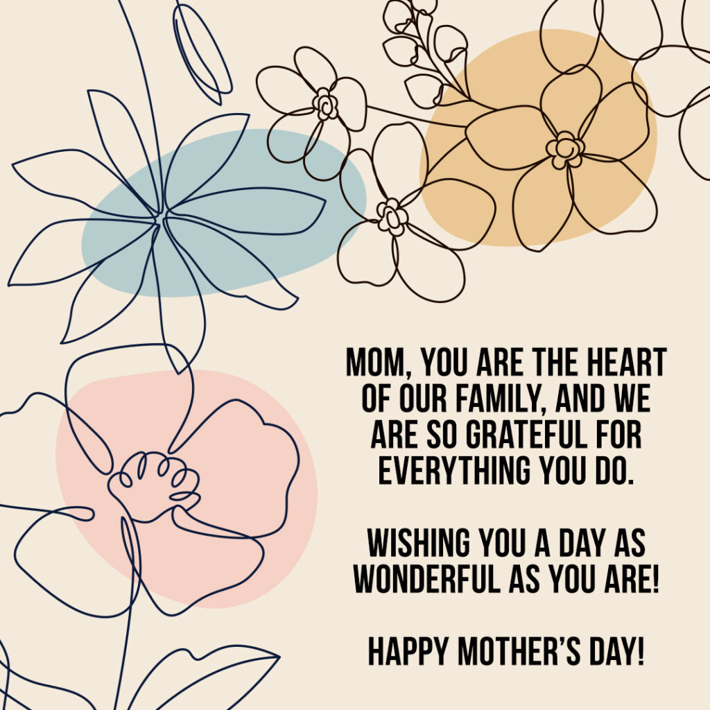 Cute Downloadable Mother's Day Card