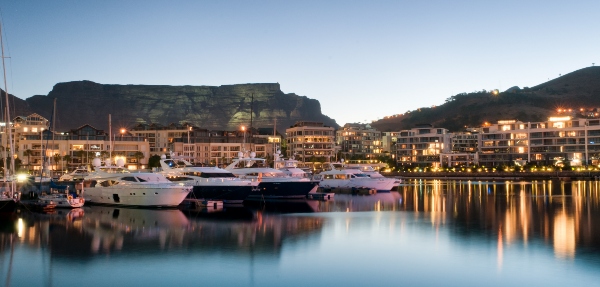 Photograph of the V&A Waterfront in Cape Town