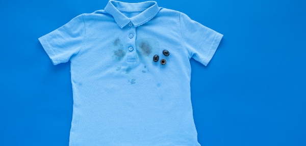 Ink stain on shirt
