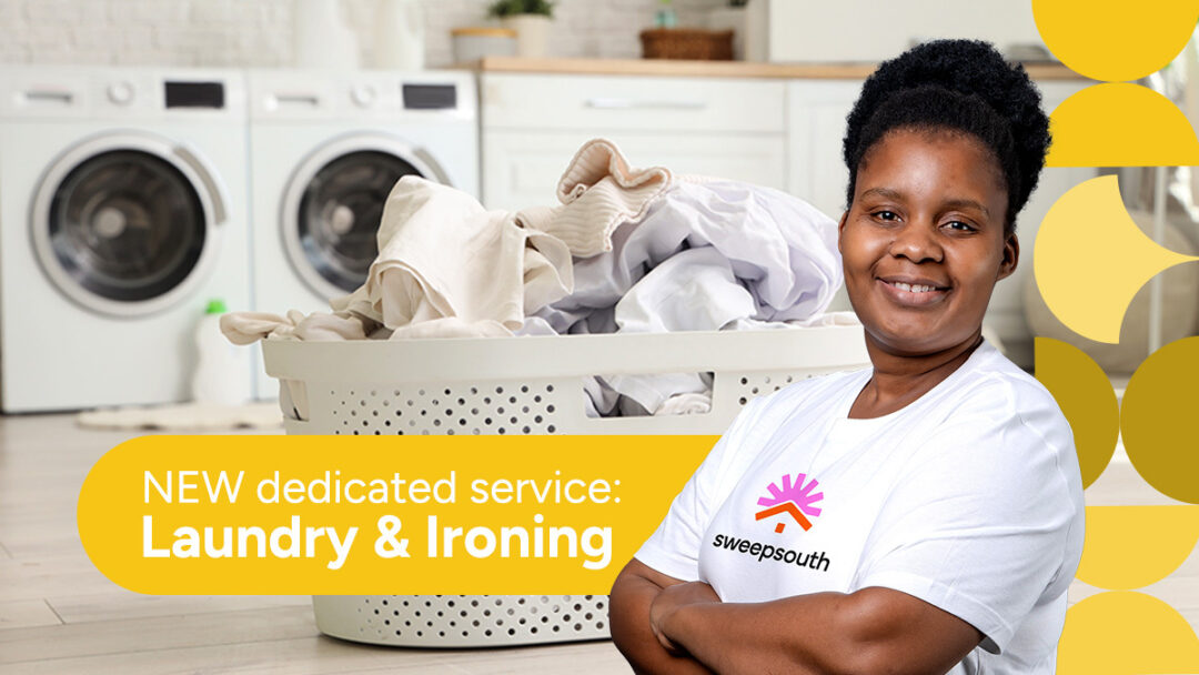 Tackle your load with our newest dedicated service: Laundry and Ironing by Sweepsouth