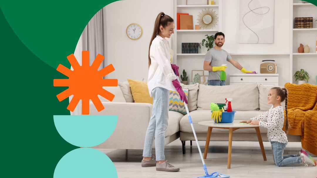 How to keep your house clean during school holidays