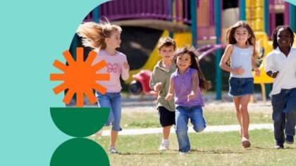 kids outdoors